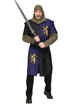 Renaissance Knight Costume, Historical Fancy Dress