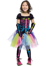 Funky Punky Bones Costume, Skeleton Toddler Fancy Dress