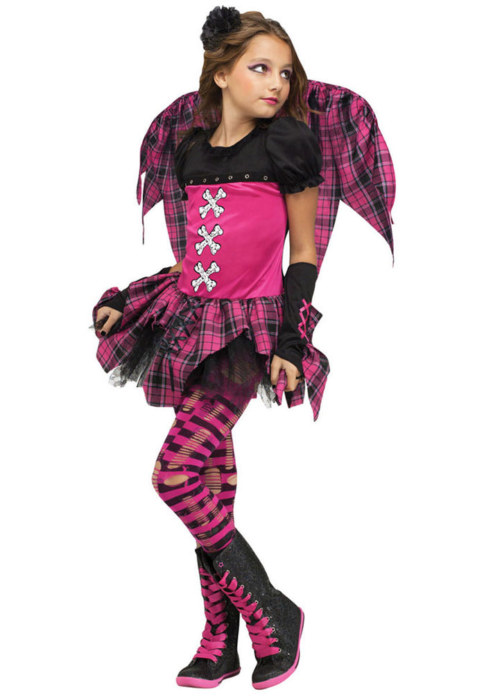 Pink Punky Fairy Child Costume