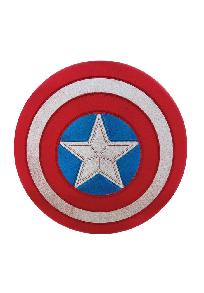 Captain America Glitter Shield 12in