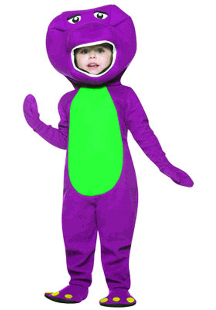 Barney The Dinosaur Costume, Childrens TV Fancy Dress