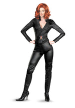 Black Widow Fancy Dress, Avengers Deluxe Costume
