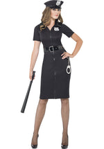 Constable Cutie Costume, Ladies LAPD Fancy Dress