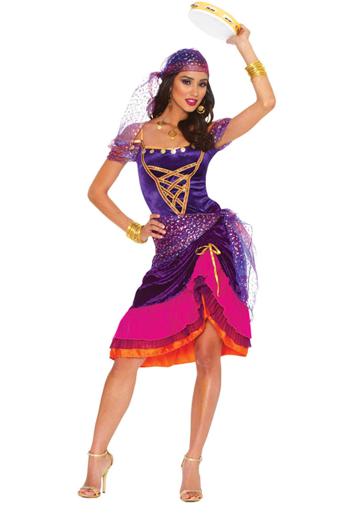 Magical Gypsy Costume, Fantasy Fancy Dress