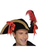 Pirate Hat Black Velvet