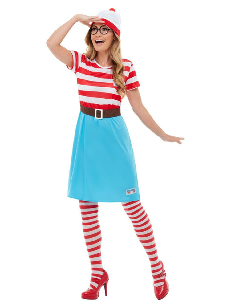 Smiffys Adults Where's Wally? Wenda Costume - 50281