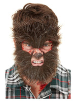 Smiffys Smiffys Make-Up FX, Werewolf Face Fur - 50811