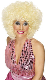 Dolly Blonde Wig, Curly ,Smiffys fancy dress