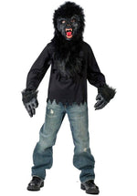 Gorilla Child Costume Medium(8-10years)