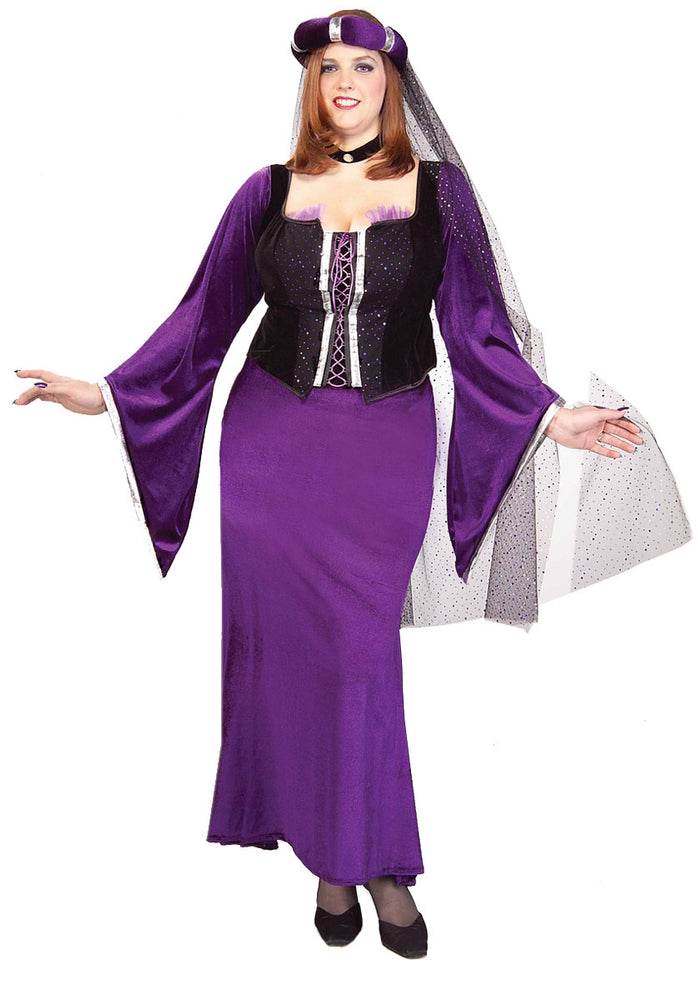 Renaissance Maiden Costume, Plus Size