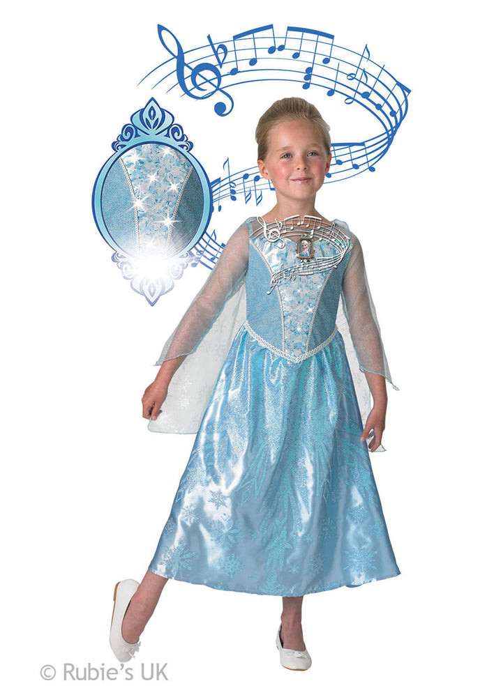 Elsa Costume Lights-up & plays music - Disney Frozen Musical