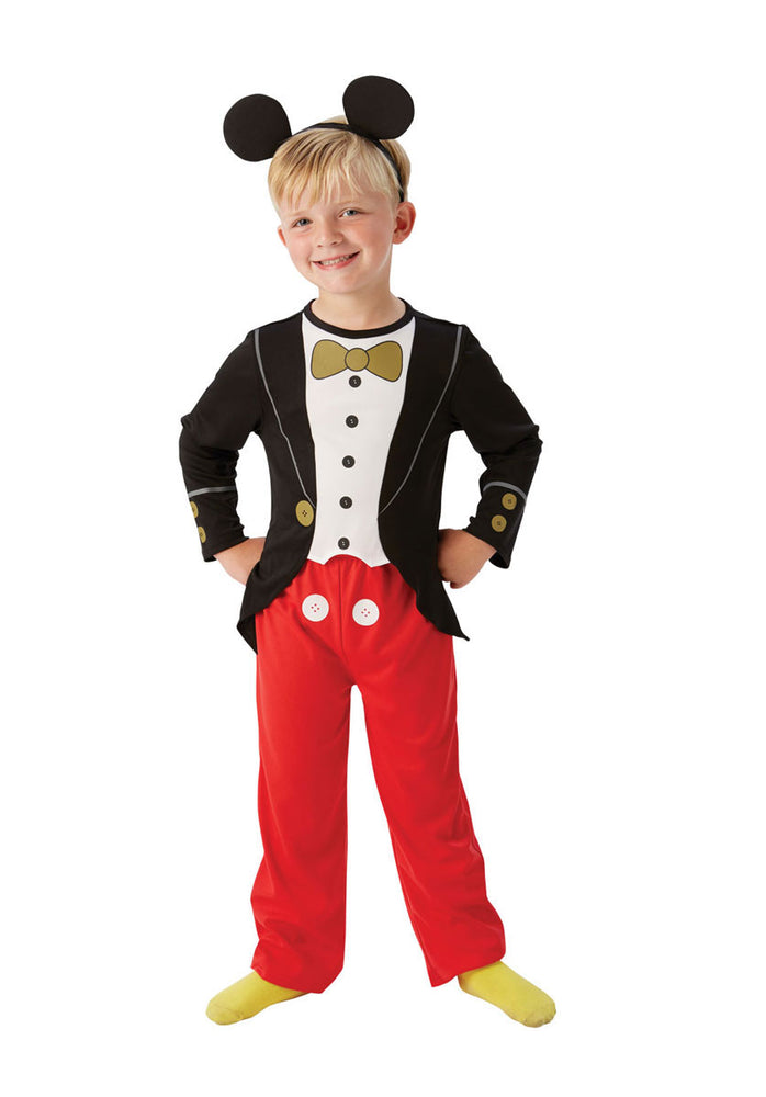Childrens Mickey Mouse in Tuxedo Fancy Dress Costume