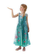 Kids Elsa Costume, Disney Frozen Fever Fancy Dress