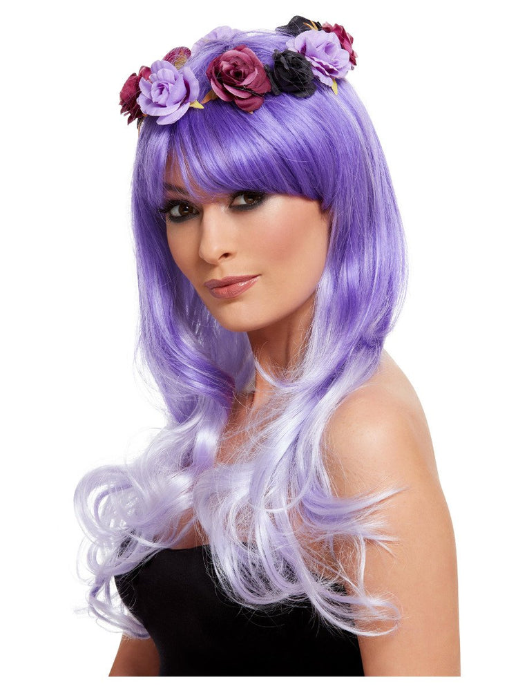 Smiffys Day of the Dead Glam Wig - 61120