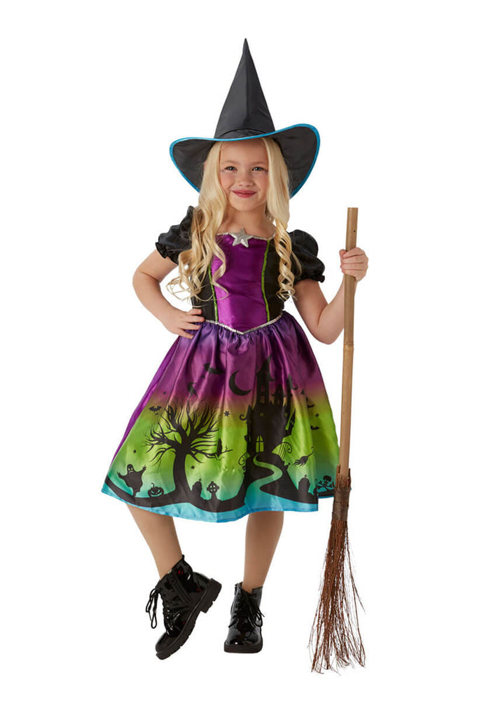 Ombre Witch Costume, Child