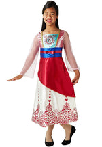 Mulan Gem Princess Costume Tween
