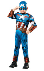 Boys Deluxe Captain America Costume