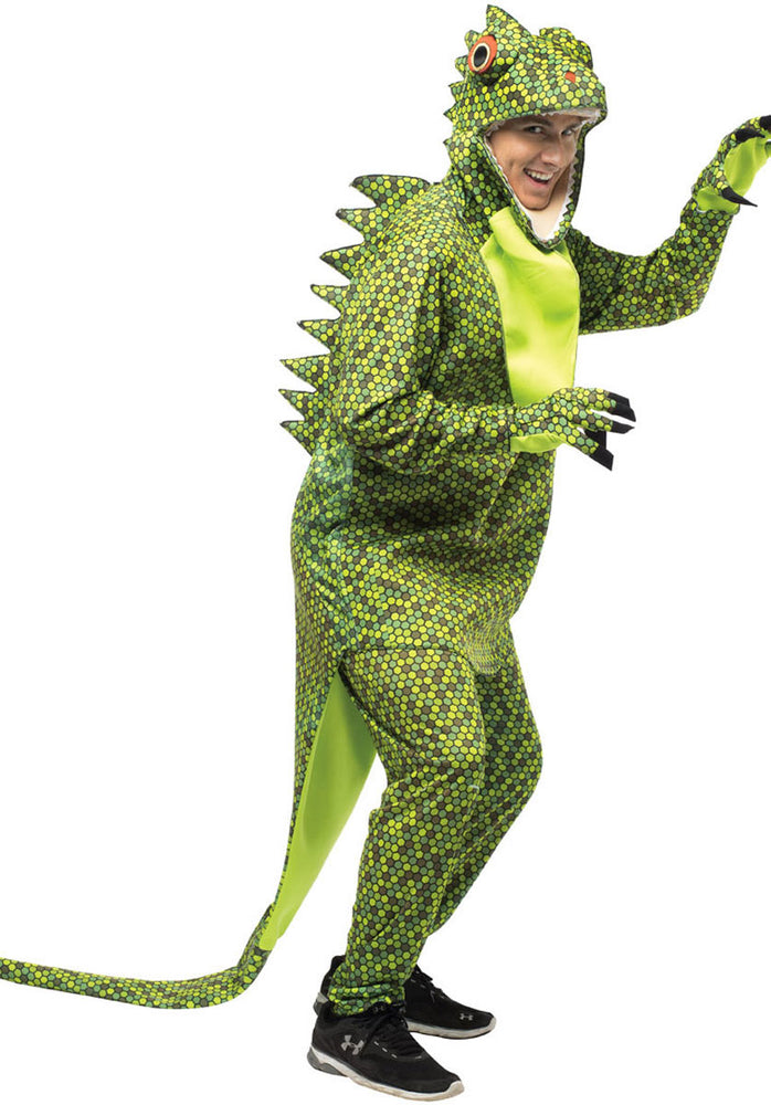 Adult Iguana Costume, Lizard Fancy Dress