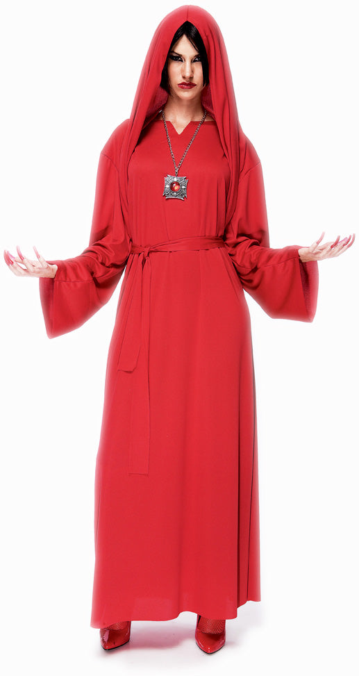 Red Hooded Robe Halloween Fancy Dress