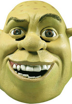 Adult Shrek Mask, Officially Licensed Shrek Fancy Dress