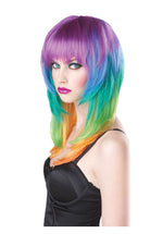 Rainbow Long Wig