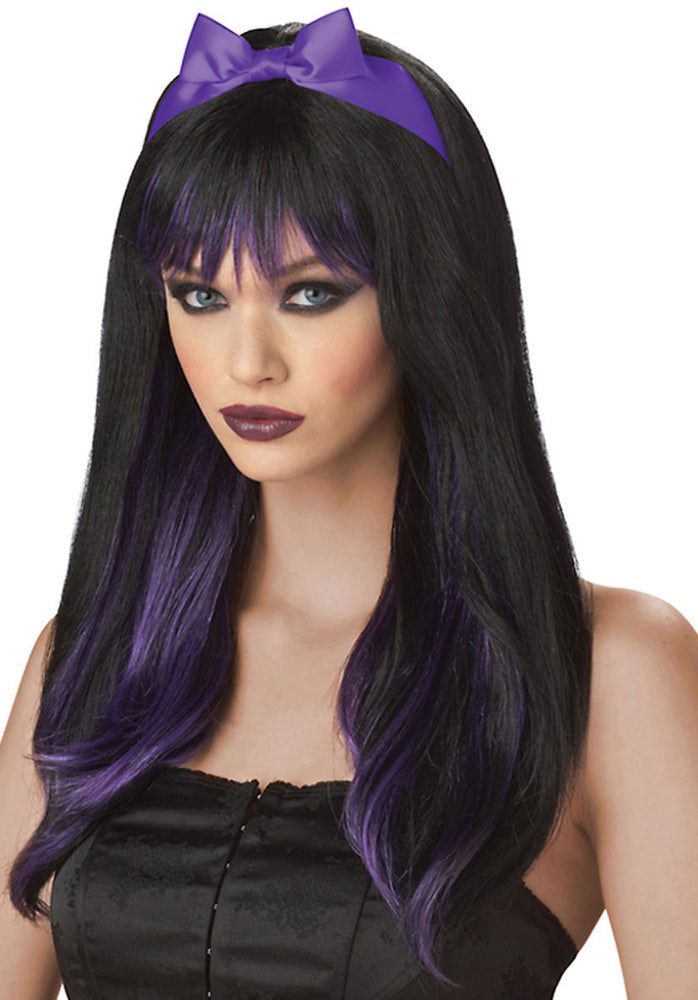 Purple and Black Enchanted Tresses Wig