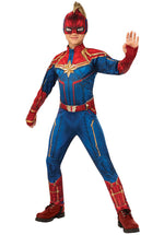 Captain Marvel Hero Suit Deluxe Child Costume