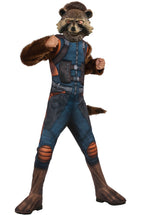 Rocket Raccoon Endgame Deluxe Child Costume
