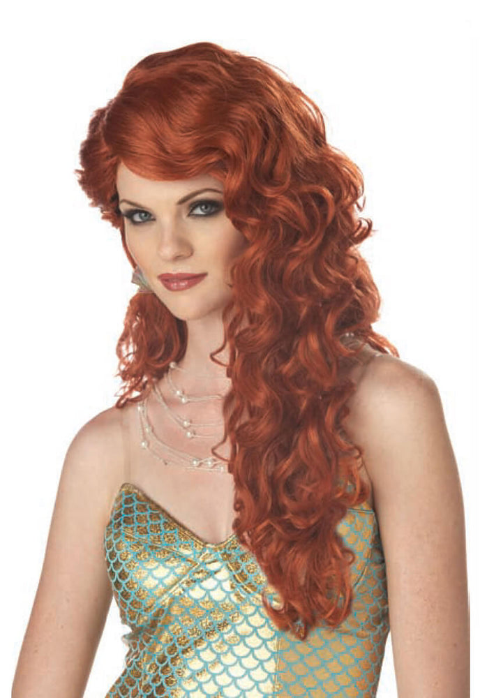 Mermaid Wig, Auburn