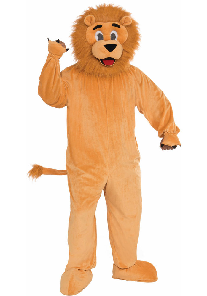 Value Lion Costume - Mascot, King of the Jungle Fancy Dress