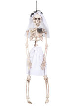 Hanging Skeleton Bride Prop
