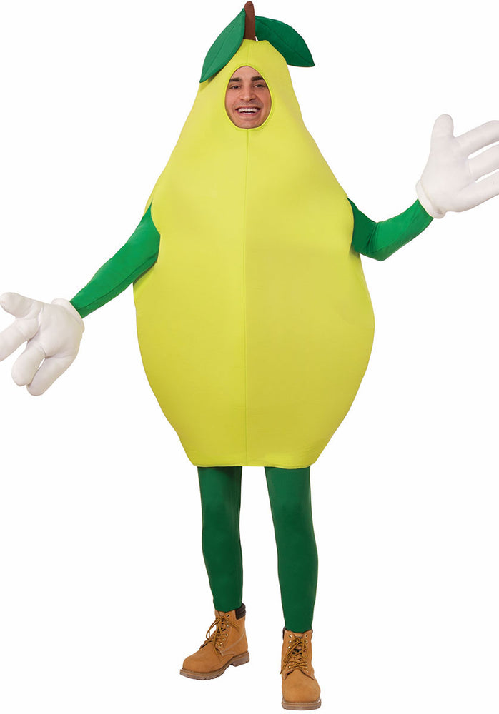 Yellow Green Pear Adult Dress Up