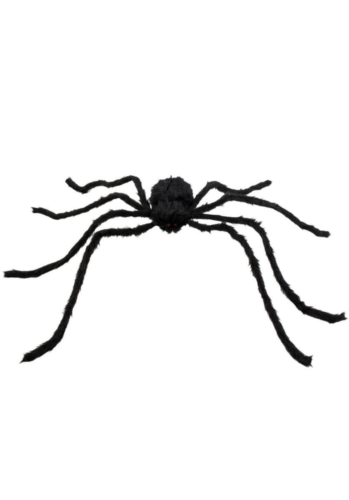 Hairy Spider-Black 75x125cm