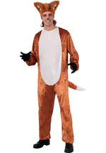 Adult Disguise Fox with Hat Onepiece Jumpsuit