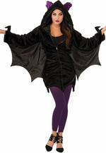 Batwing Costume Hooded Dress Style Bat Onepiece