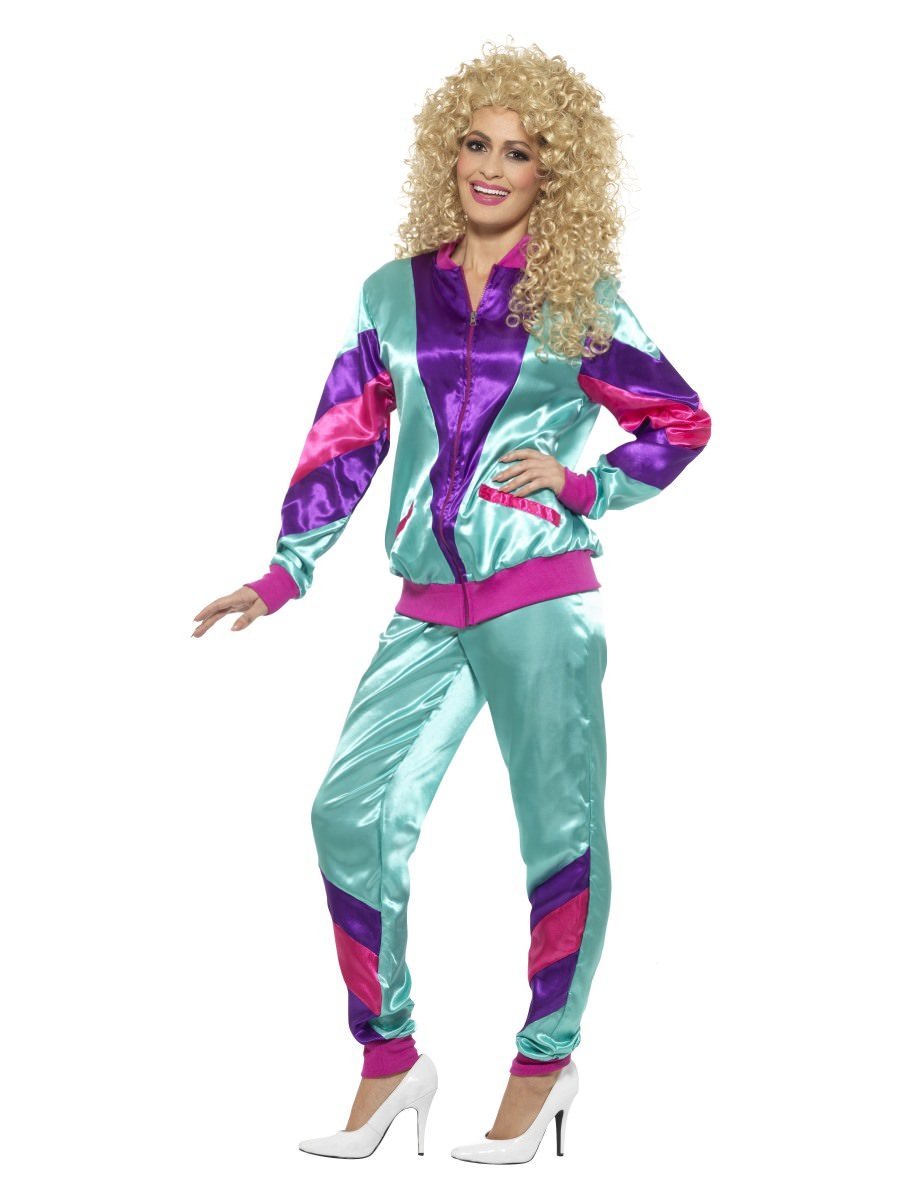 80s Height of Fashion Shell Suit Costume Female