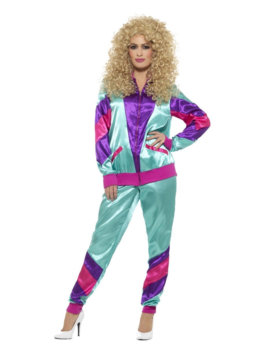80s Height of Fashion Shell Suit Costume Female