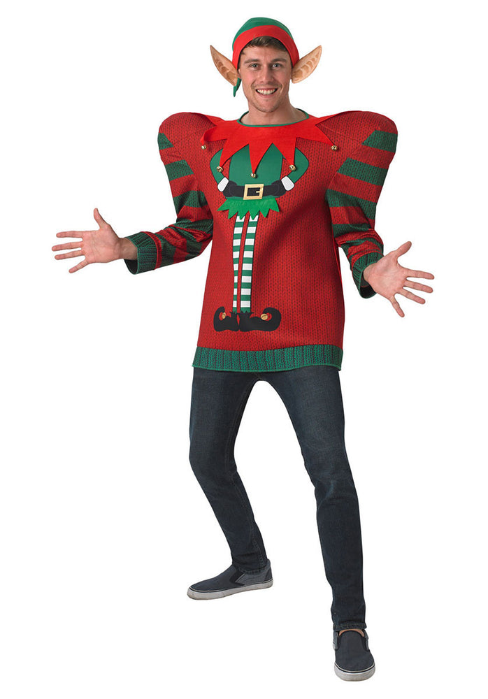 Adult Elf Christmas Jumper