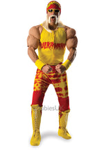 Mens Hulk Hogan WWE Hulkamania Kit Costume Grand Heritage