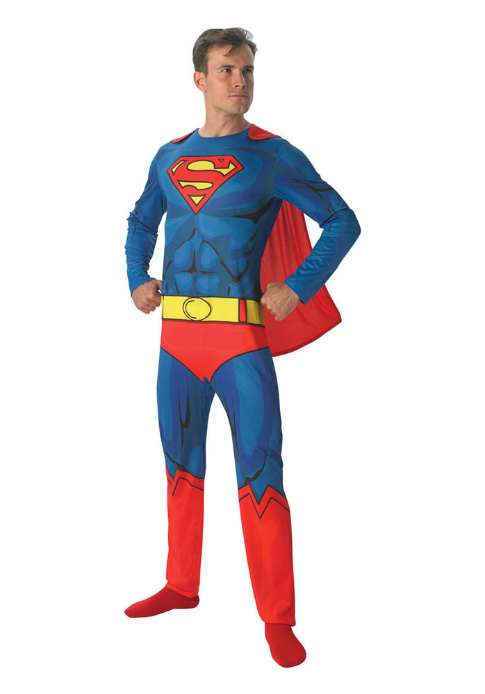 Adult Comic Book Superman Costume