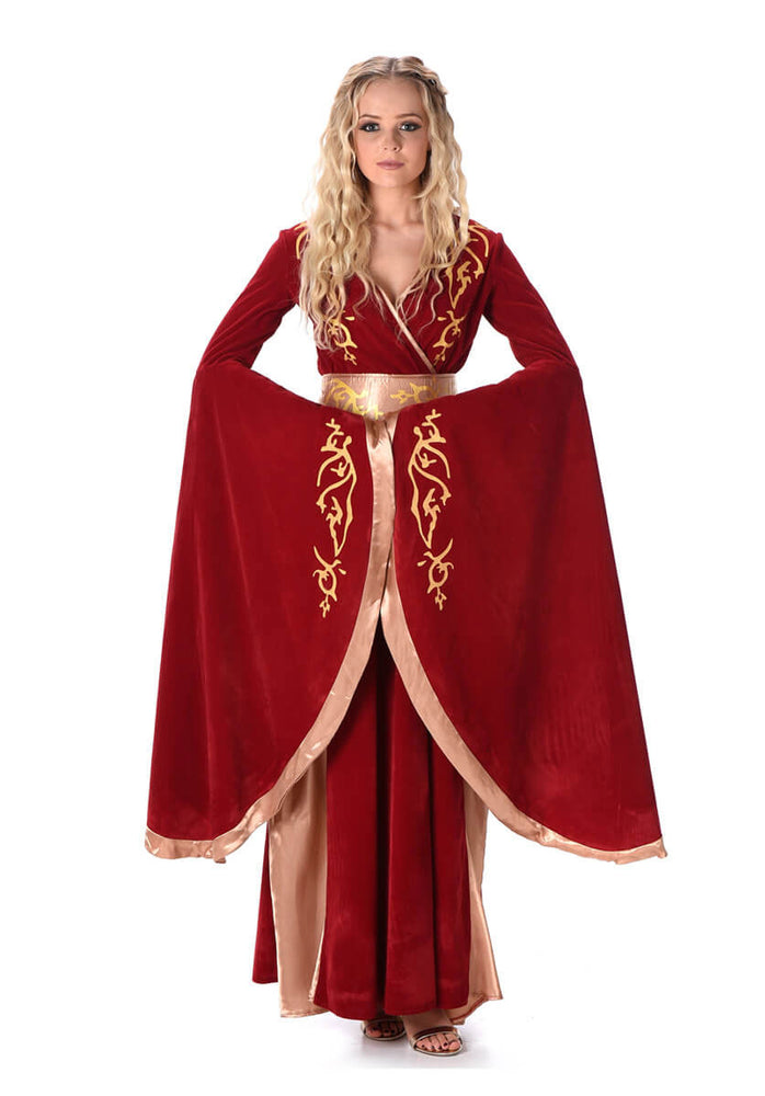 Medieval Fantasy Queen Costume XS