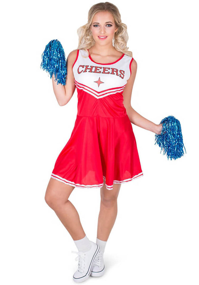 Cheer Leader Red Costume