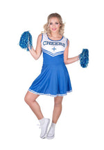 Cheer Leader Blue Costume