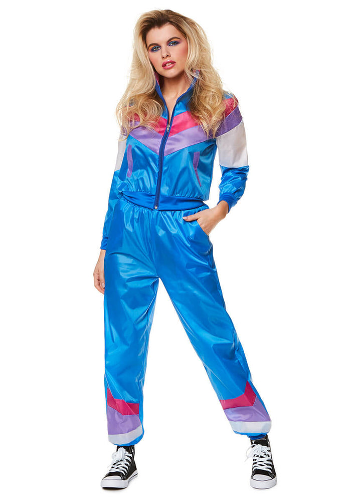 Blue Shell Suit Costume