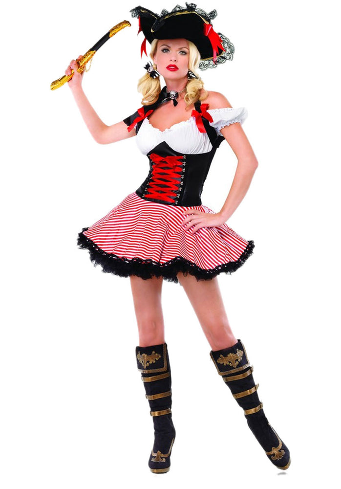 Pirate Wench Costume, Leg Avenue™ Sexy Fancy Dress