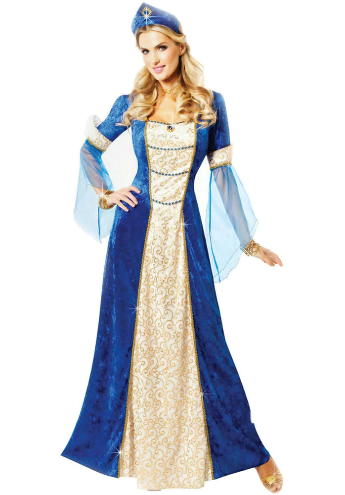 Royal Renaissance Costume, Adult Medieval Fancy Dress