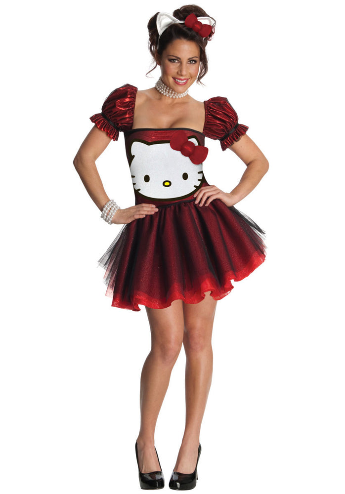 Hello Kitty Costume, Cartoon Character Fancy Dress