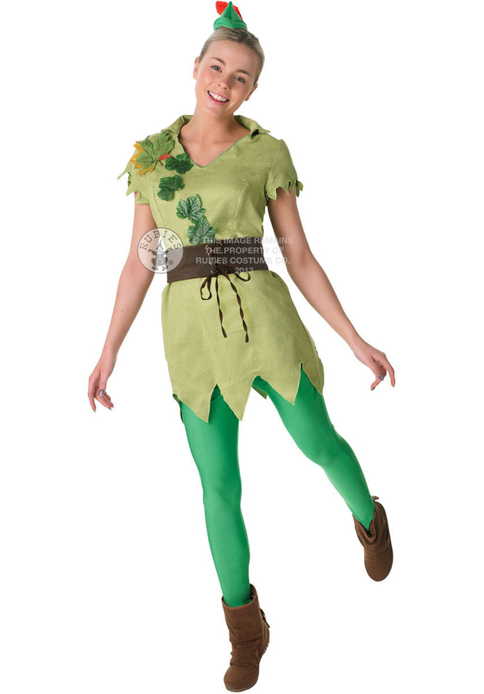 Female Peter Pan Costume, Disney Officially Licensed