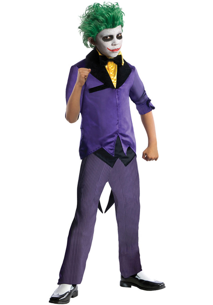 Joker Costume for Boys from the Super Villains Collection
