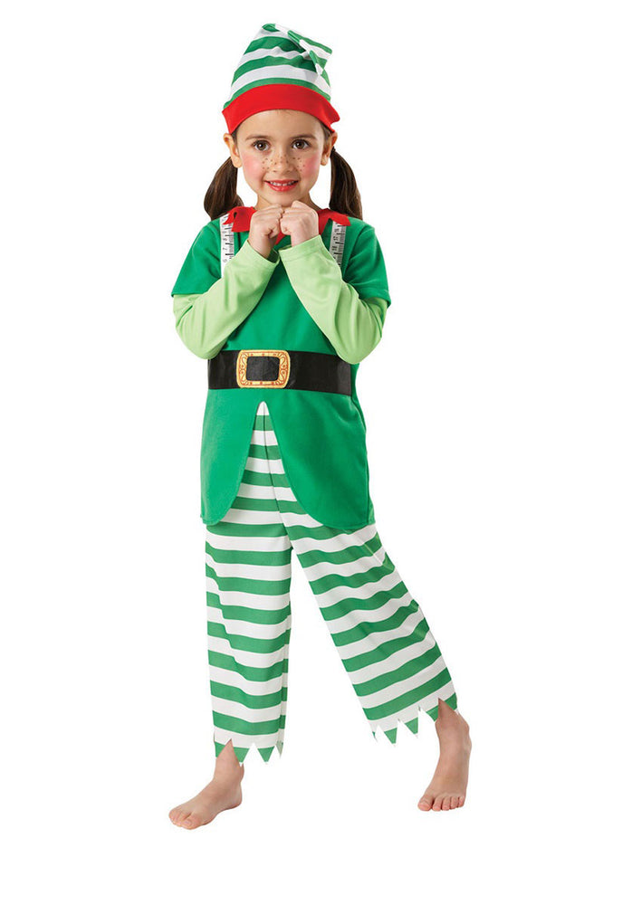 Kids Helpful Elf Costume